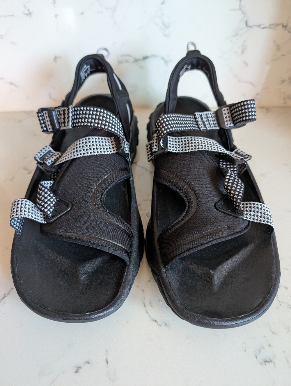 Nike Oneonta Next Nature Sandal Black Wolf Grey Women's  8
